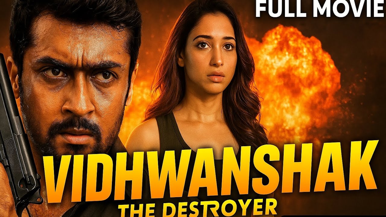 Vidhwanshak &ndash; The Destroyer | Full Hindi Dubbed Ayan (2009) | Suriya Action Thriller HD