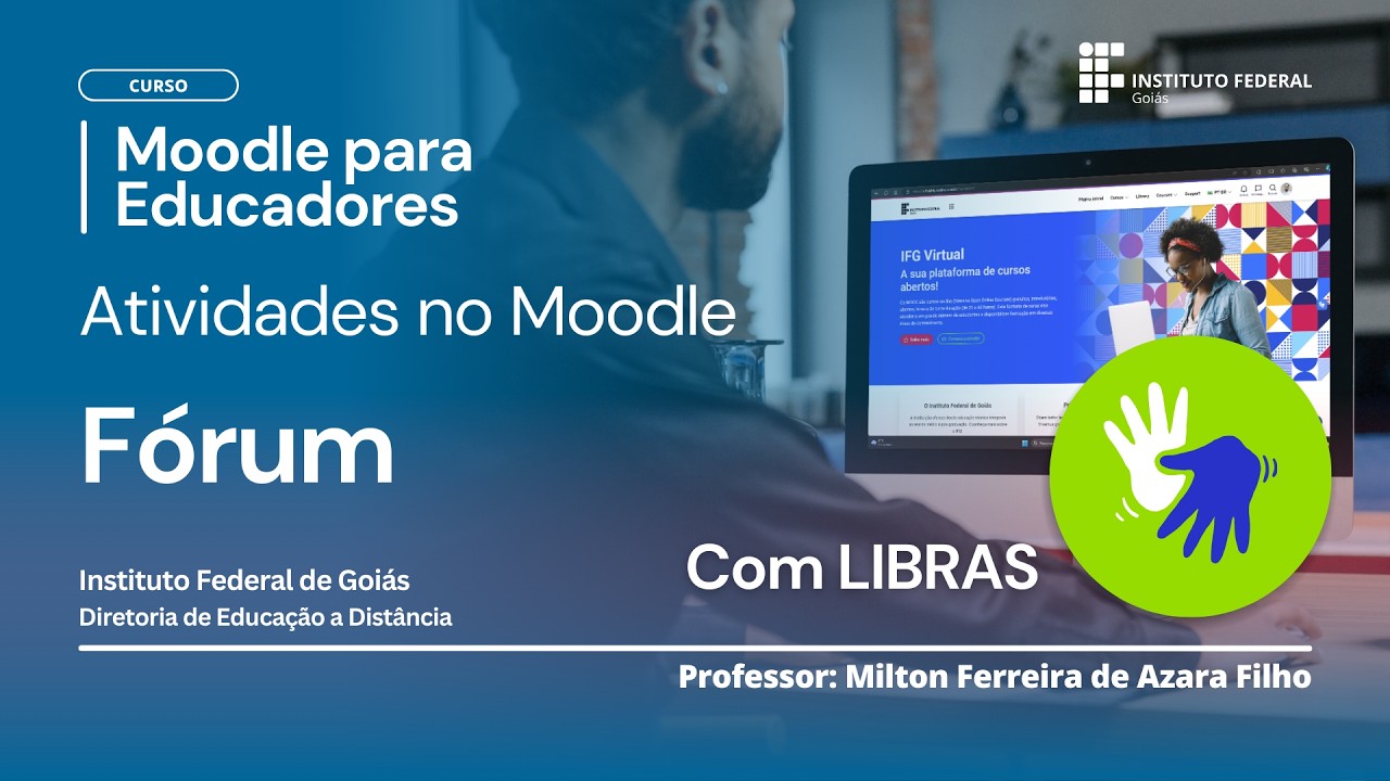 Com Libras | Atividades no Moodle: Fórum