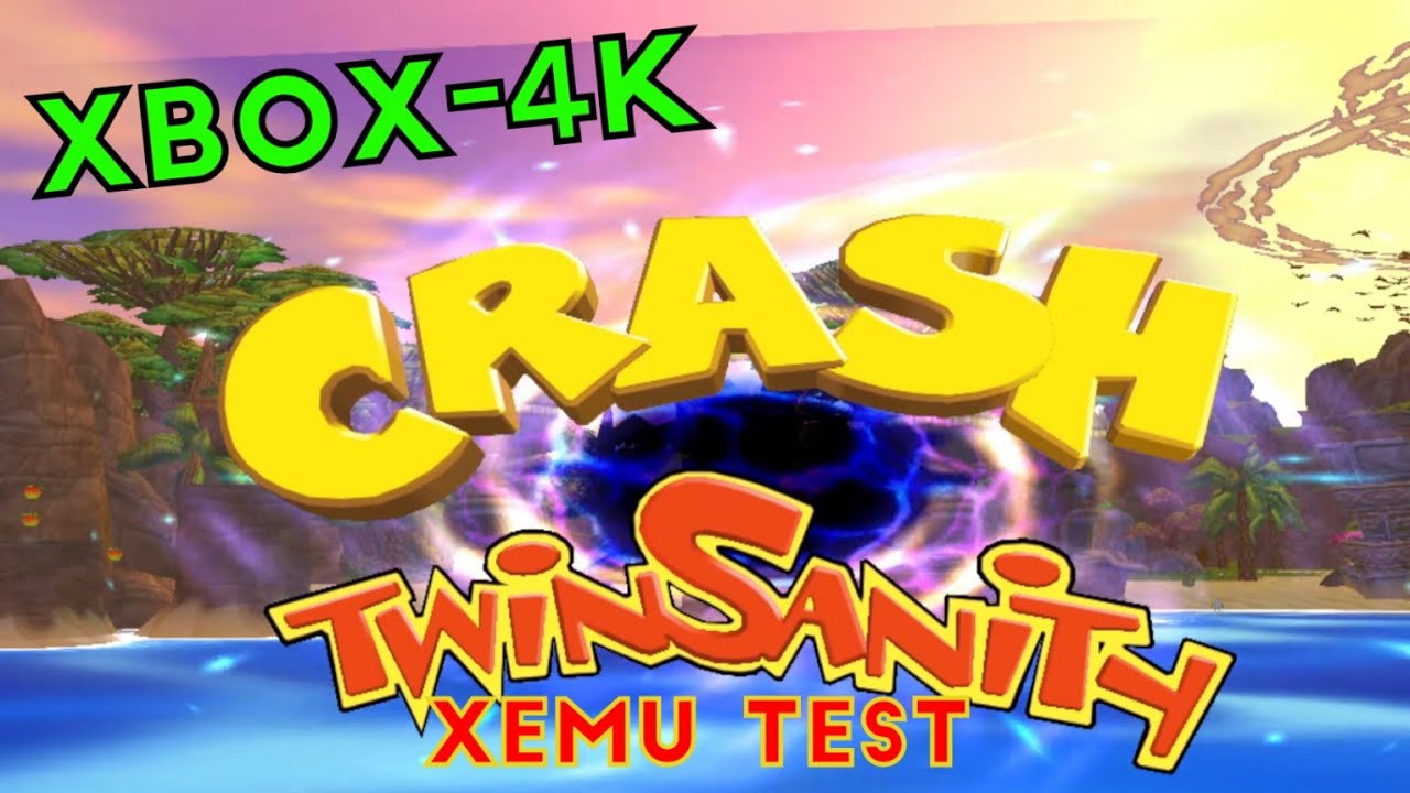 Crash Twinsanity: Xbox-4K (XEMU Test/READ DESCRIPTION)