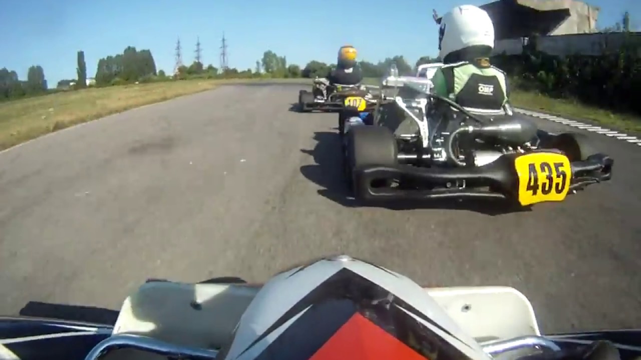 FINAL Race KZ2 Onboard Karting Ukraine Championship Trofeo August 2018