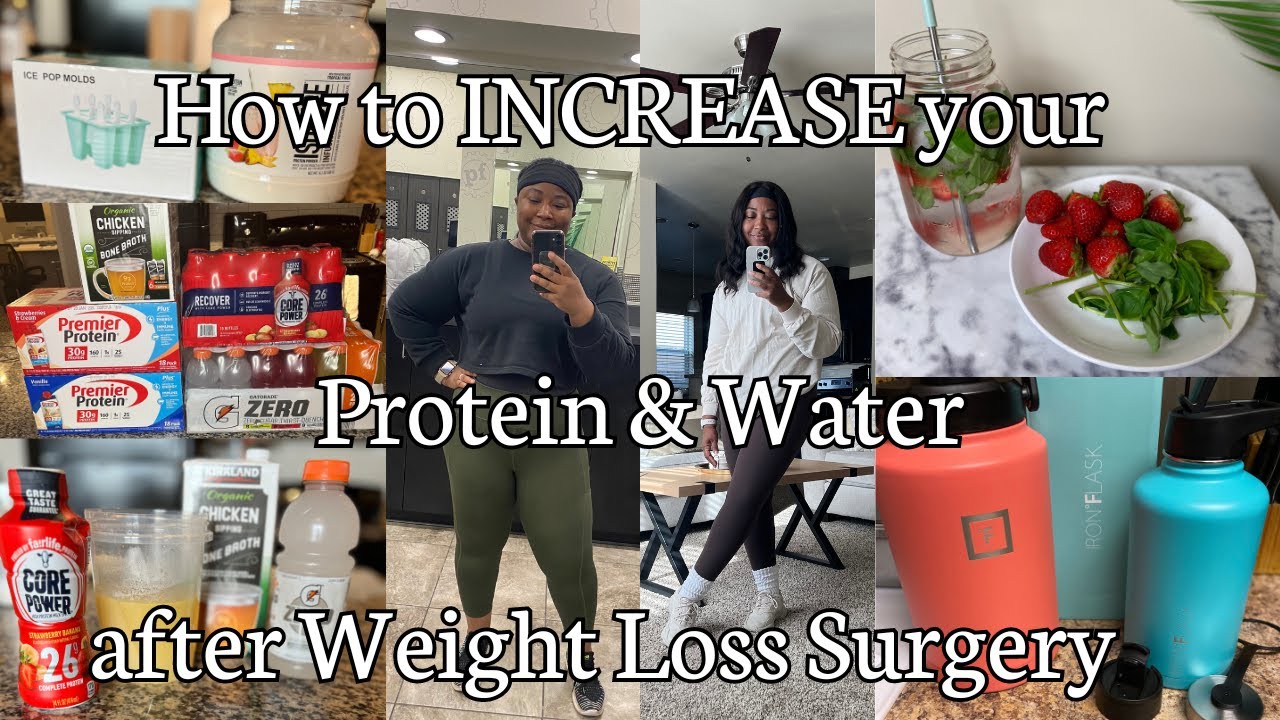 How to INCREASE your Protein & Water after Weight Loss Surgery | Tips & Product Recommendations