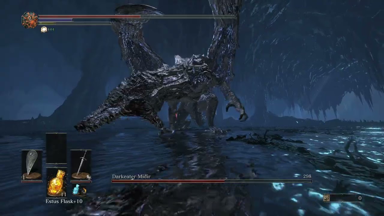 Dark Souls 3 in First Person - Darkeater Midir [NG++]