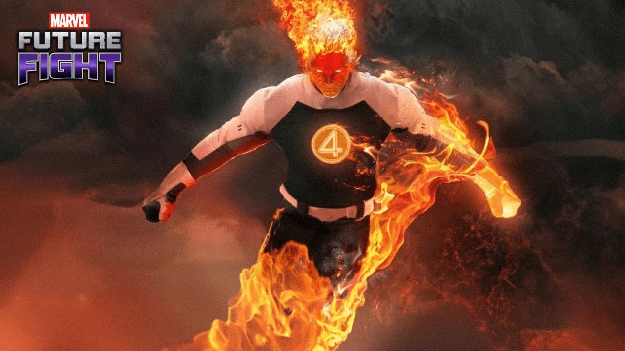 Bu G&uuml;ncellemede Kimse İyiye Gitmiyor mu? - Human Torch Yeni vs Eski Kost&uuml;m! | Marvel Future Fight