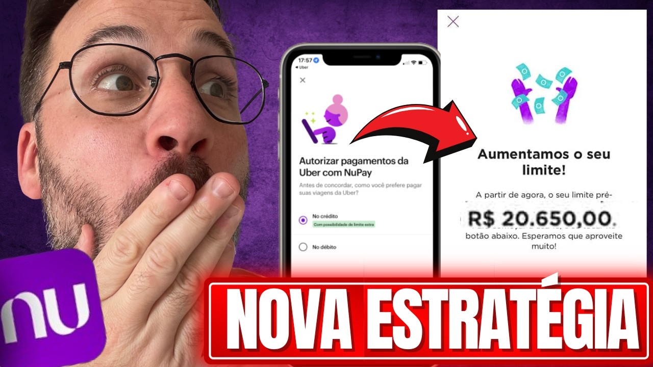 A Nova Estrat&eacute;gia que o NUBANK N&Atilde;O Esperava! (O M&eacute;todo para AUMENTAR seu Limite AGORA!)