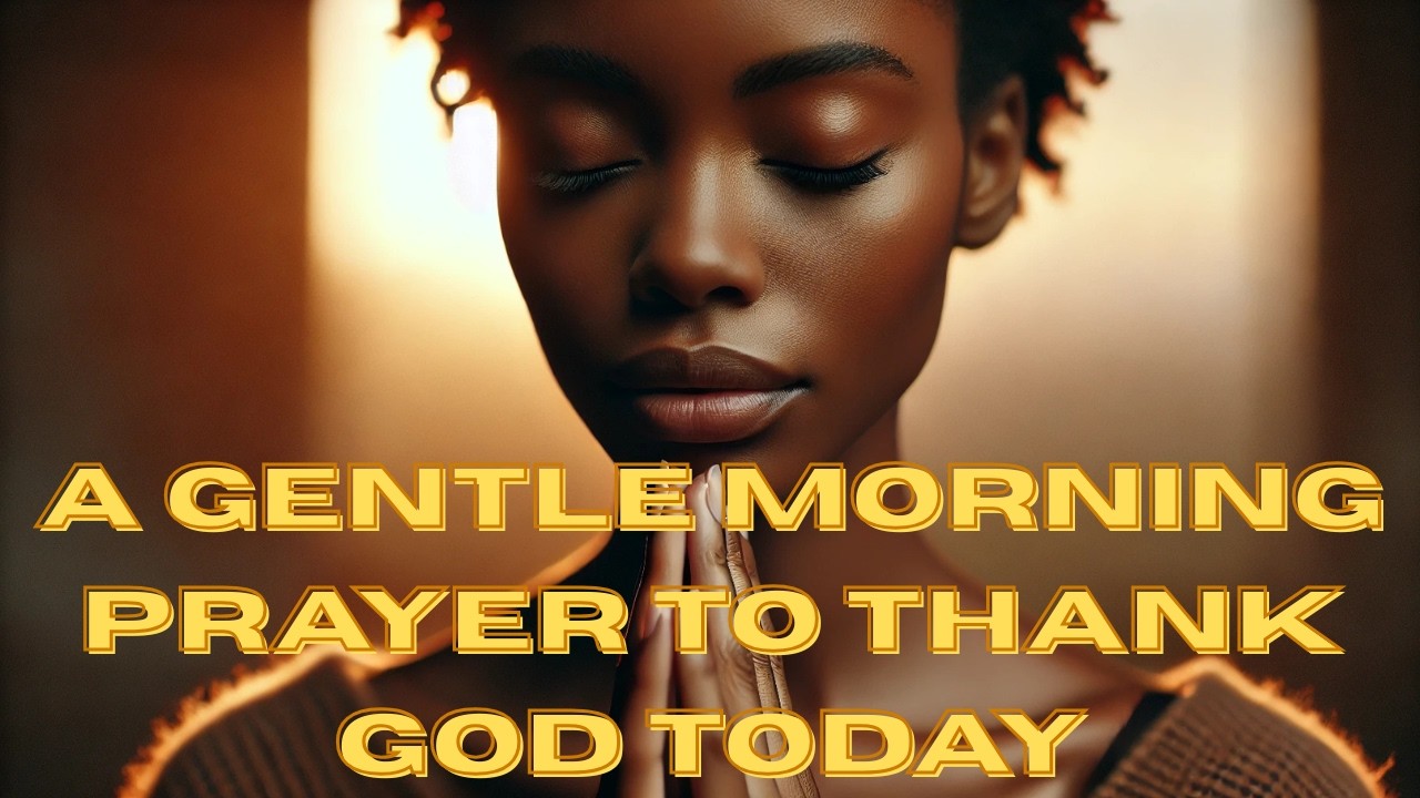Morning Prayer for Anxiety Before Work | Start Your Day with Calm and Trust.