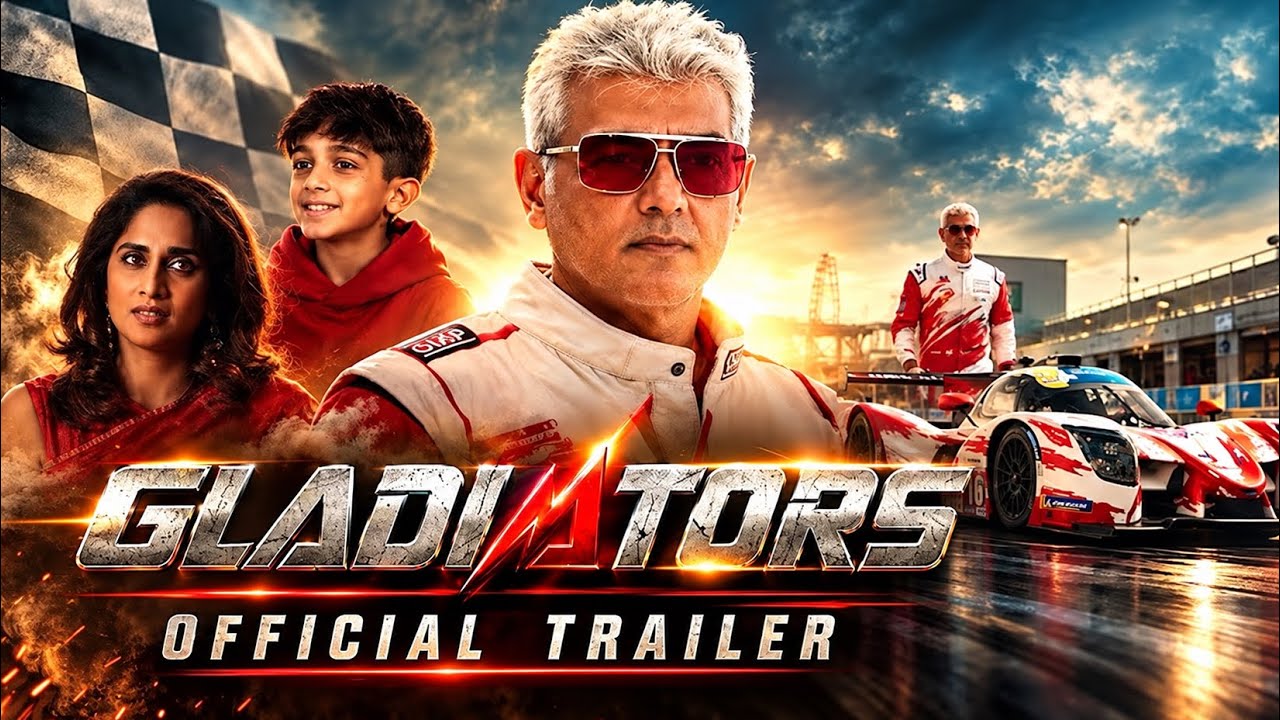 Gladiators Movie - Official Tamil Trailer | Ajith Kumar | AK Racing | AL Vijay | GV | Fan Made