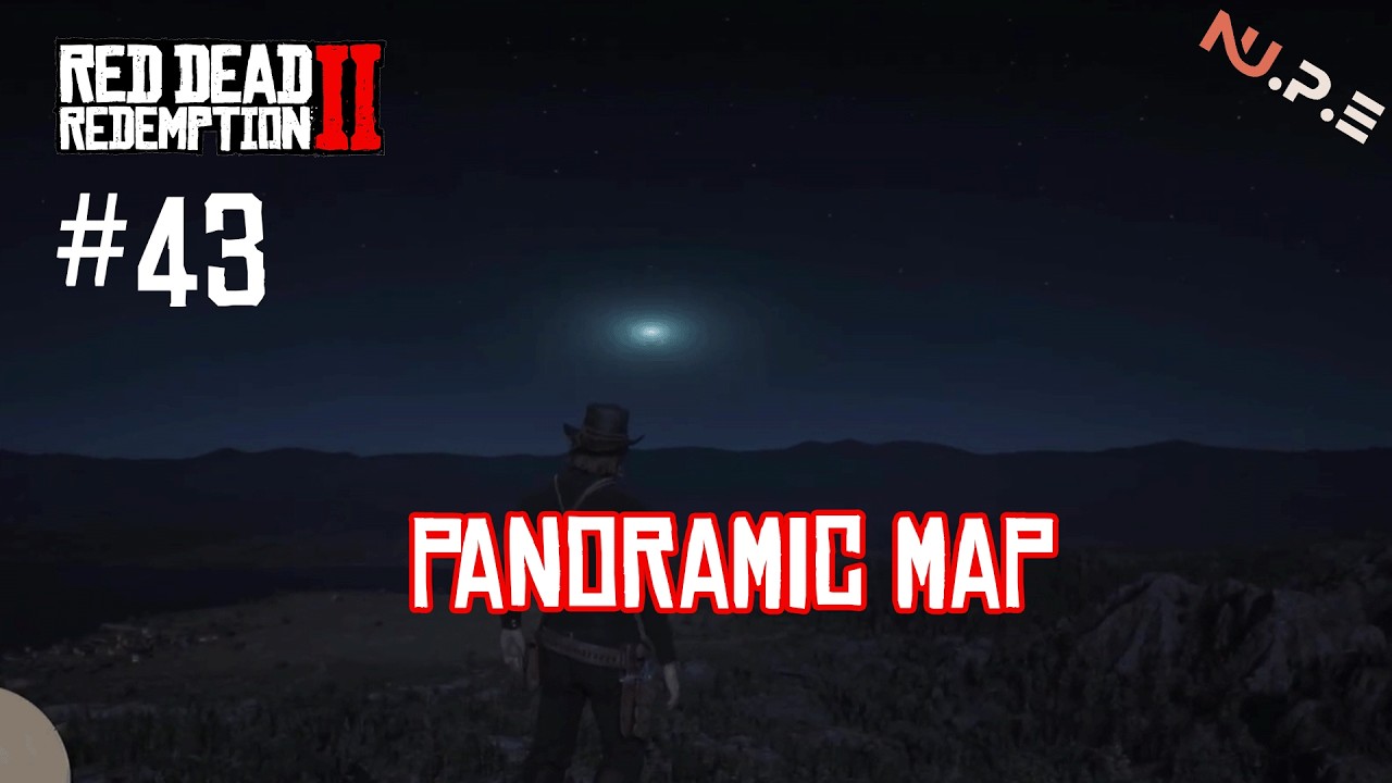 RDR2 - PANORAMIC MAP / Gameplay EP.43