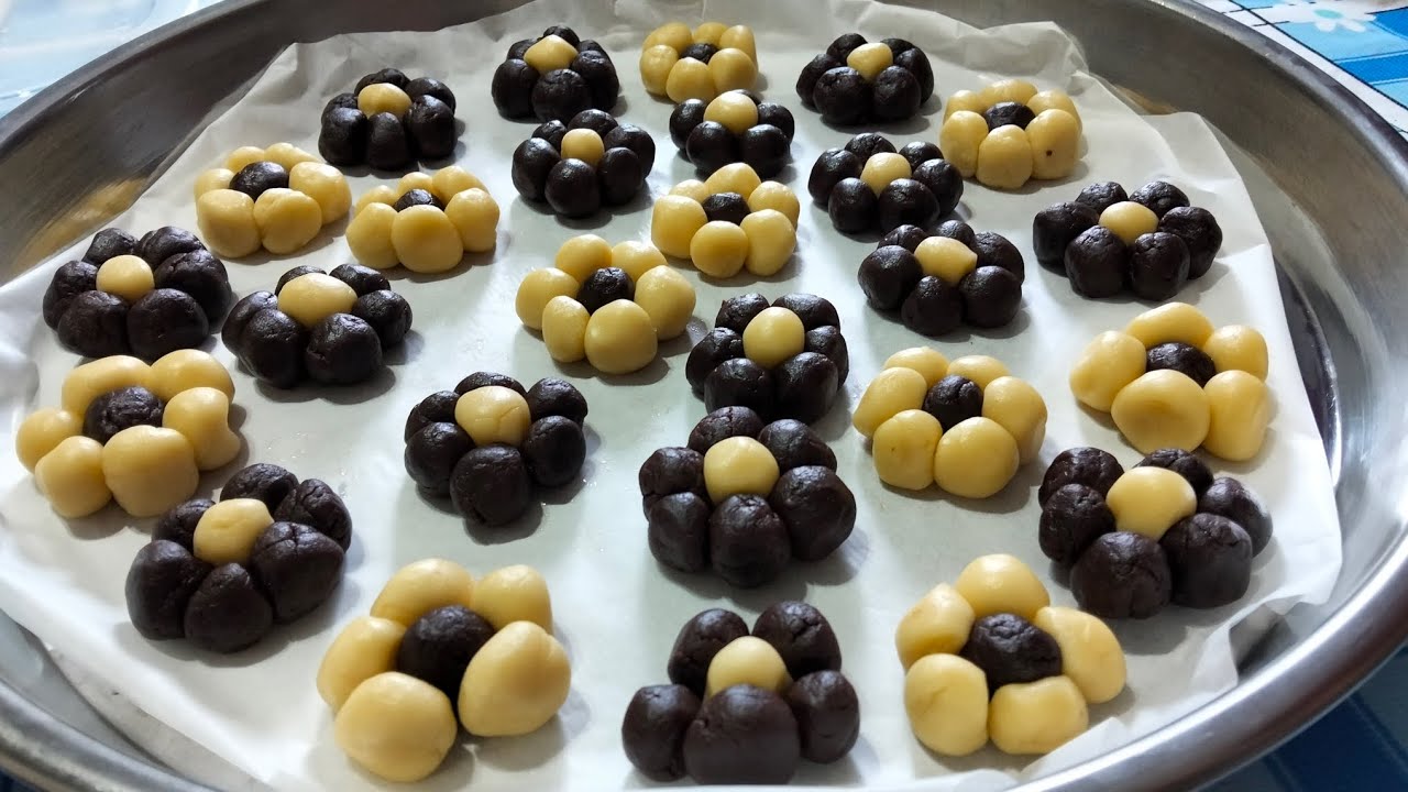 🌸🍪Az Malzemeli Tatlı Çiçek Kurabiye Tarifi 🍪🌸