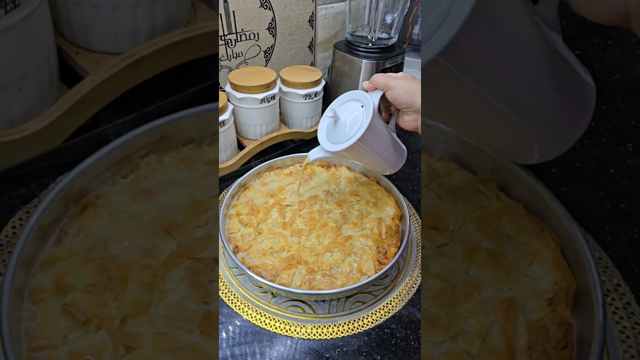 معقول لمه احط المكون ده علي صنيه الجلاش تطلع بالجمال ده كله احفظيها عندك لرمضان ٢٠٢٦