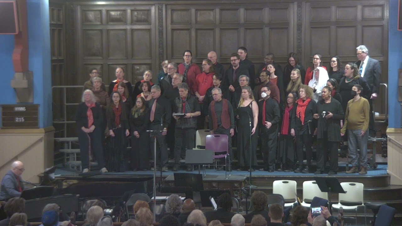February 6 2026: First Unitarian Choir sings 