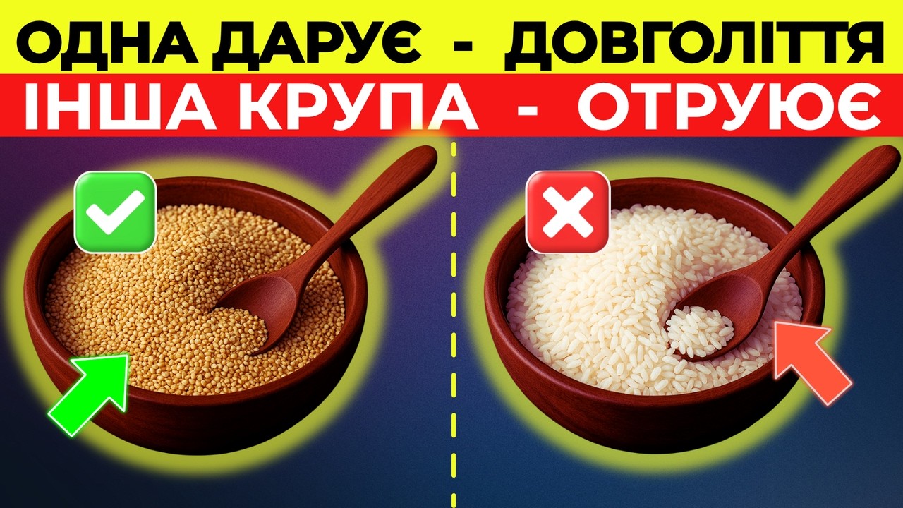 4 крупи, які НІКОЛИ не можна їсти, і 4 які треба вживати ЩОДНЯ