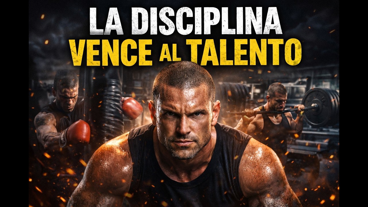 Un hombre que se disciplina todos los días termina superando al que tiene talento, pero es débil.