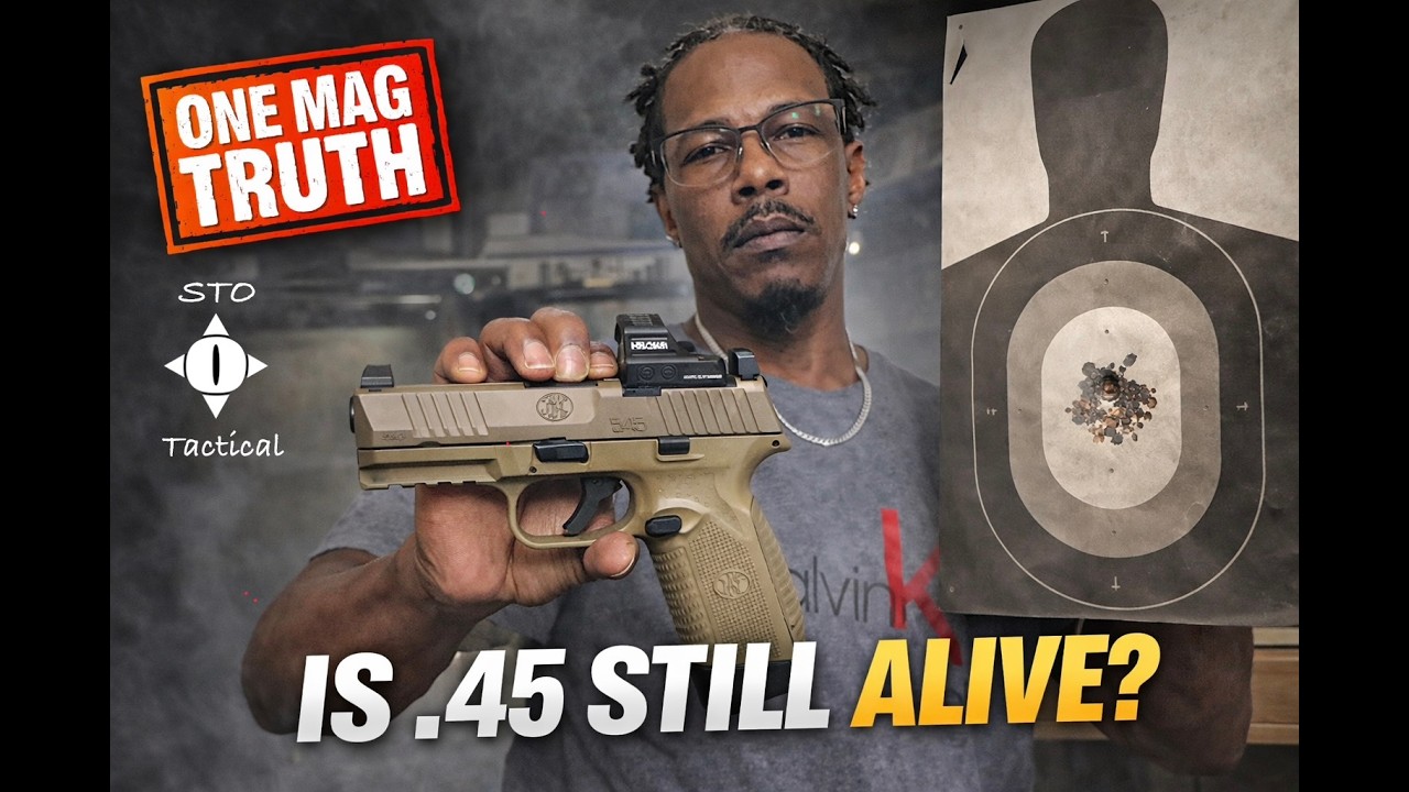 “People Say .45 ACP Is Dead… One Mag Truth | FN 545 MRD”