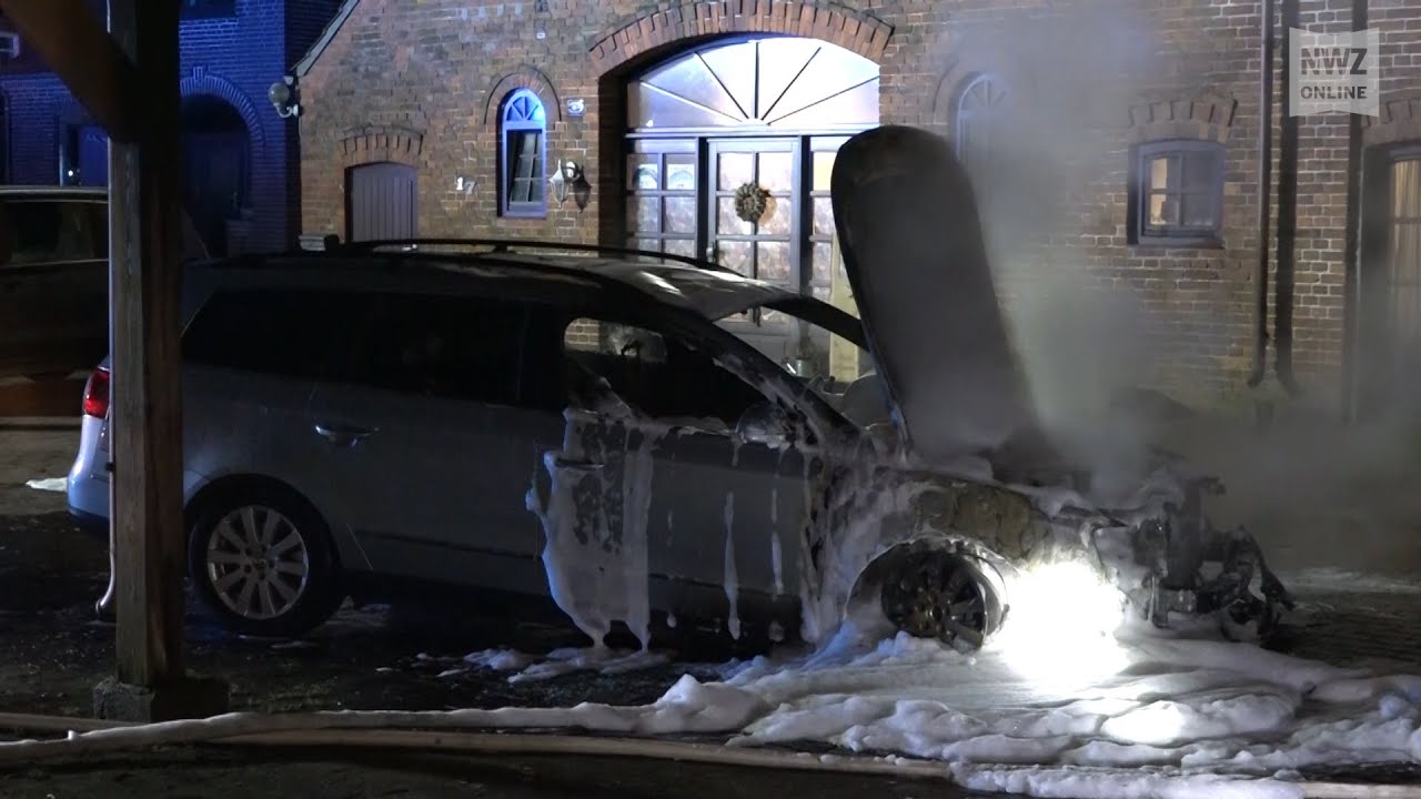 Erneuter Fahrzeugbrand bei Weyhe