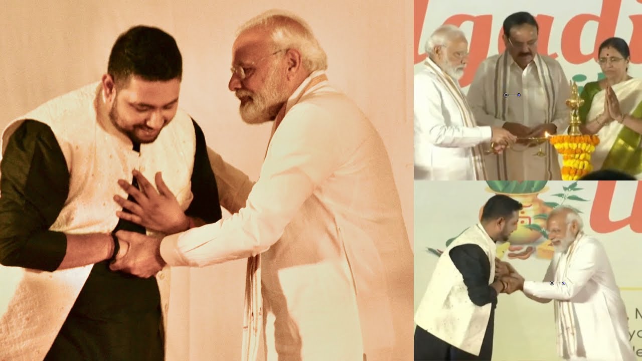 Singing before PM Shri. NARENDRA MODI ji 🙏 | Jyoti Kalash Chhalke | R.P. Shravan's Blessed Moment |