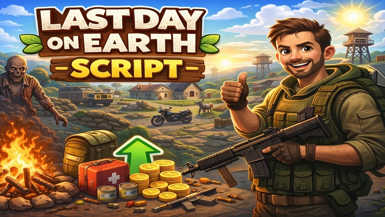 LAST DAY ON EARTH SCRIPT HACK - FREE