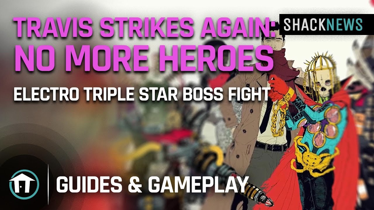 Travis Strikes Again: No More Heroes - Electro Triple Star Boss Fight