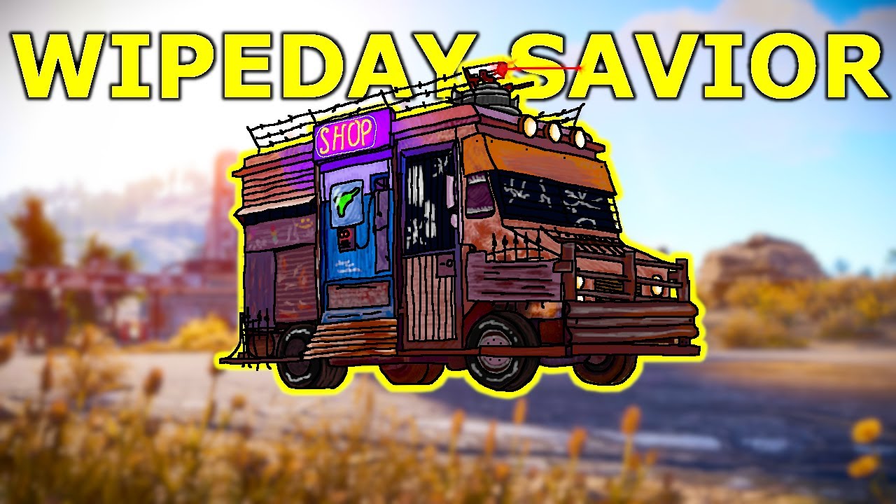 How the Traveling Vendor SAVED my Wipe Day - Rust