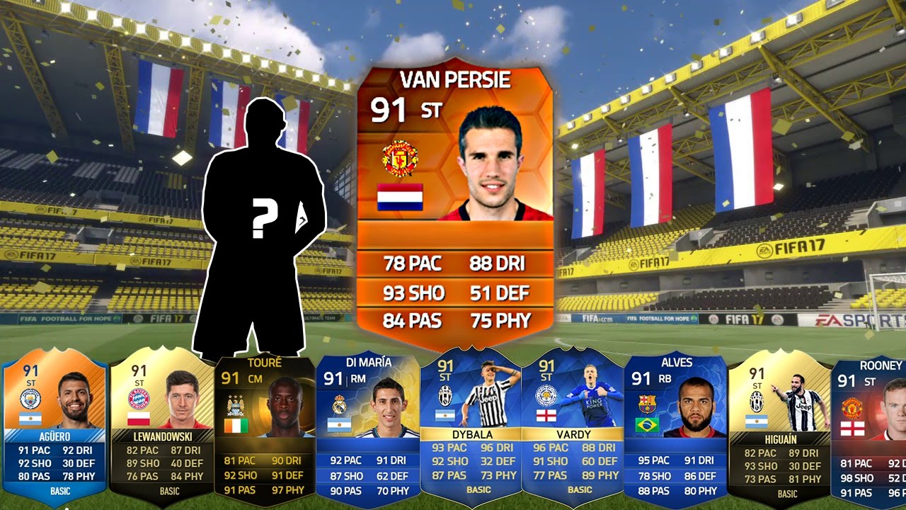 TOP 10 PACZEK Z 91 OVERALL'a w HISTORII FIFY