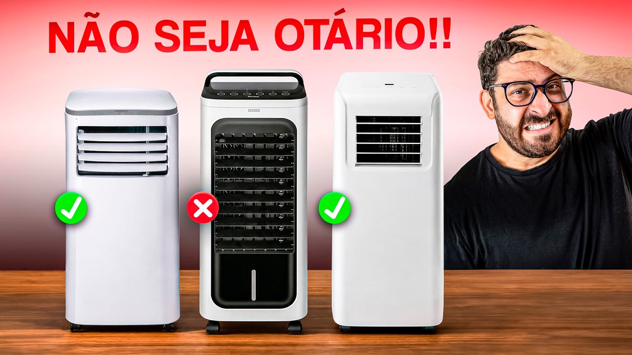 NÃO COMPRE Ar Portátil sem ANTES VER ESSE VÍDEO!!! (99% Joga Dinheiro Fora)