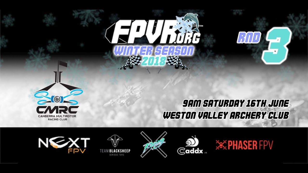 CMRC 2018 FPVR Winter Season Round 3 - Live Drone Racing