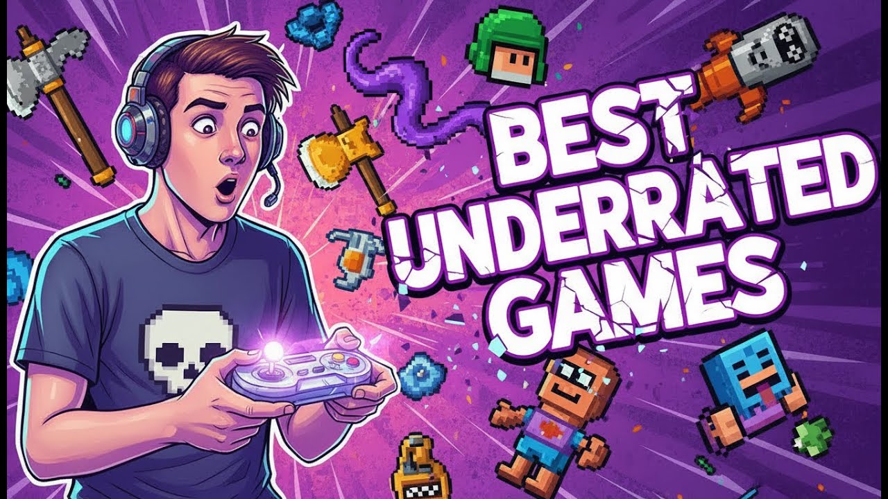 Top 10 MOST Underrated Games You NEED to Play Right NOW