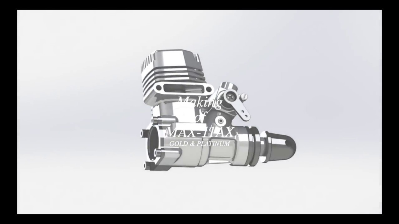 [Limited Edition]O.S. MAX 11AX(Platinum) Available at RC JAPAN