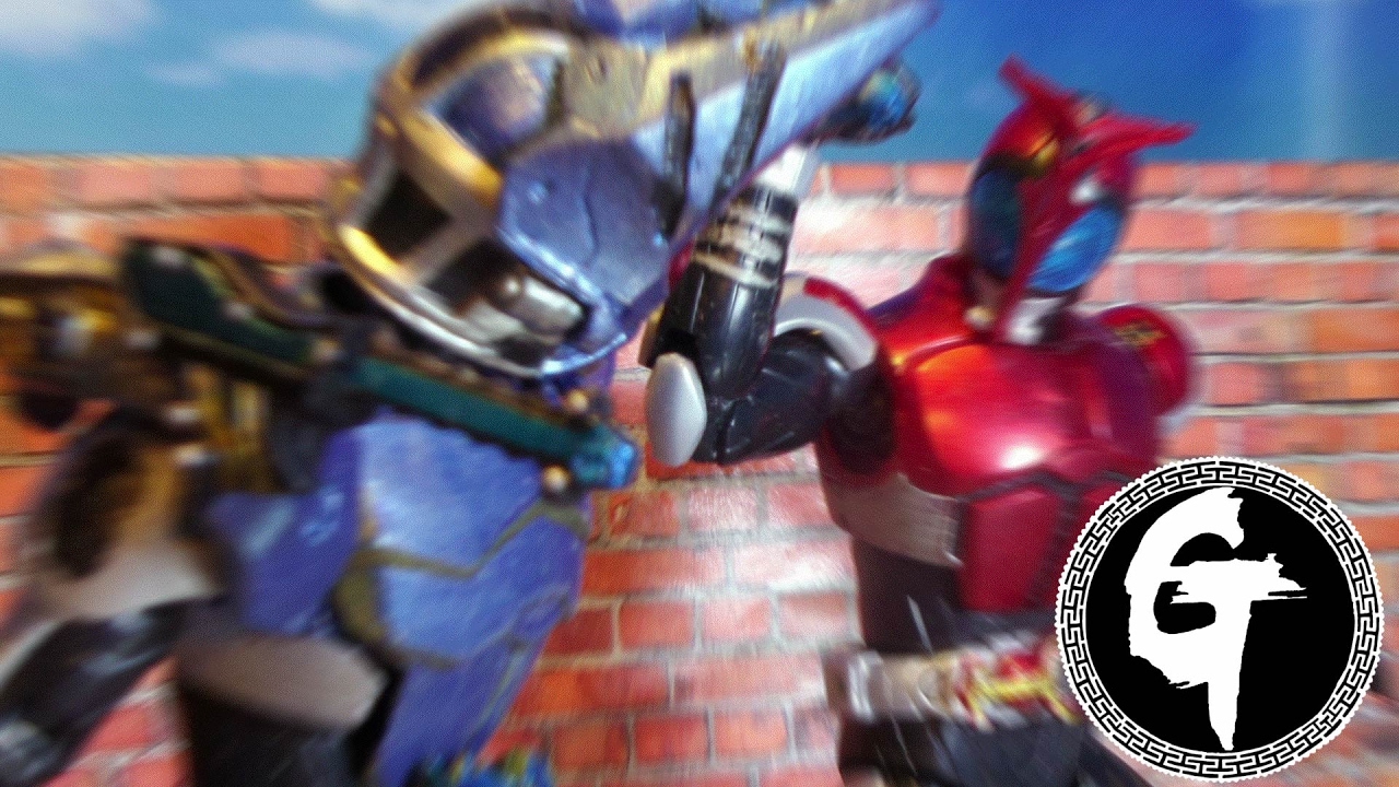 Kamen Rider Kabuto VS Gatack Stop Motion仮面ライダーカブト VS仮面ライダーガタック 假面騎士Kabuto VS Gatack