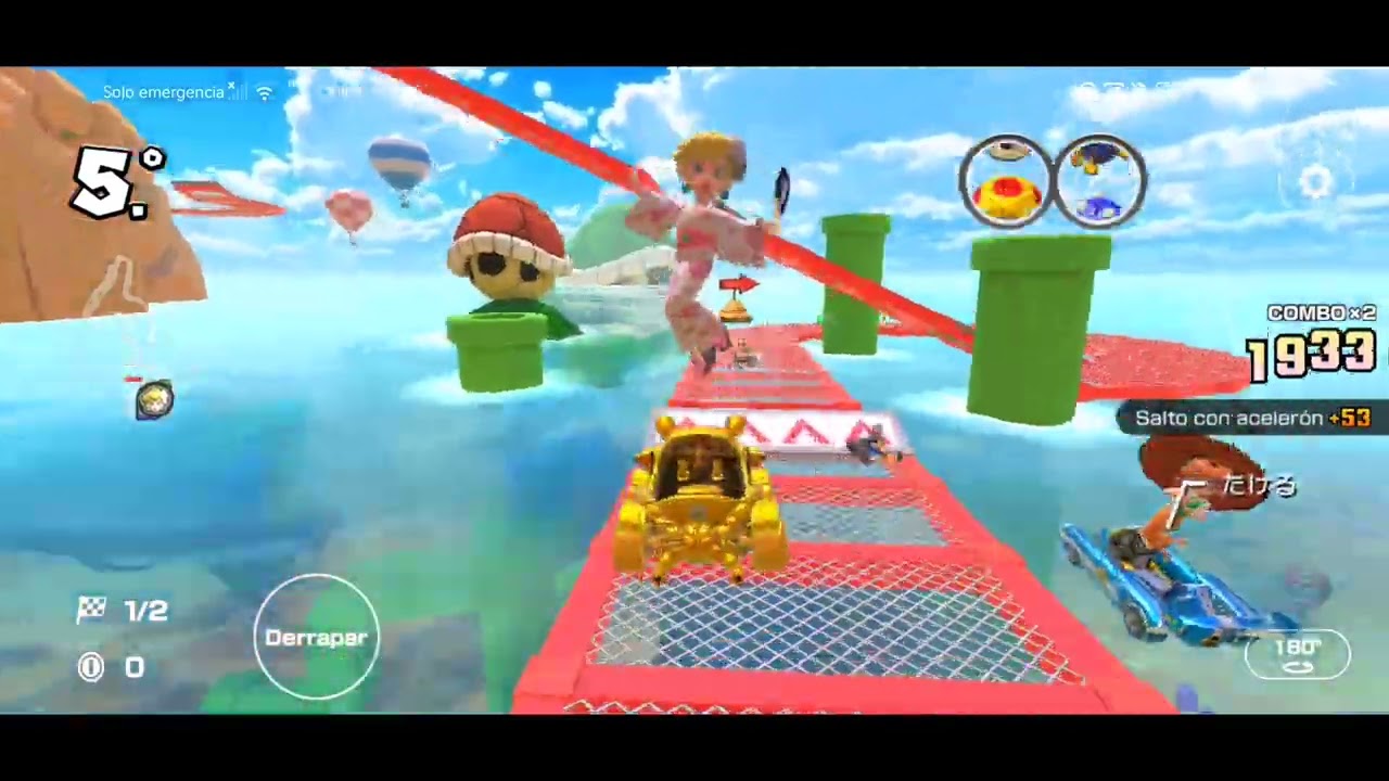 Temporada de Mario kart tour exploracion tour Copa 5 pista 1-4