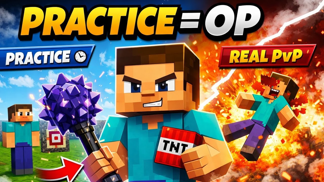 TNT Card vs Mace PvP💣⚔️ | Practice pannina OP aagalam | Tamil | Part 1[PRACTICE MAKES A MAN PERFECT]