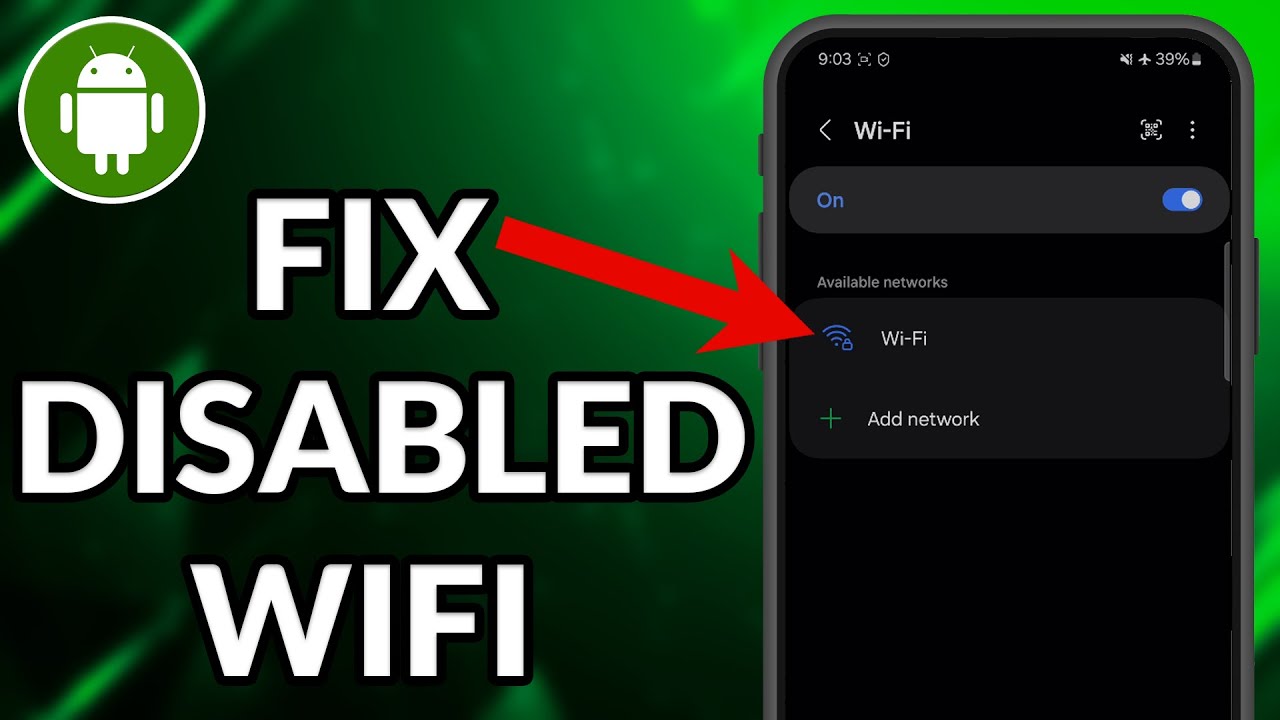Как исправить отключенный Wi-Fi на телефоне Android