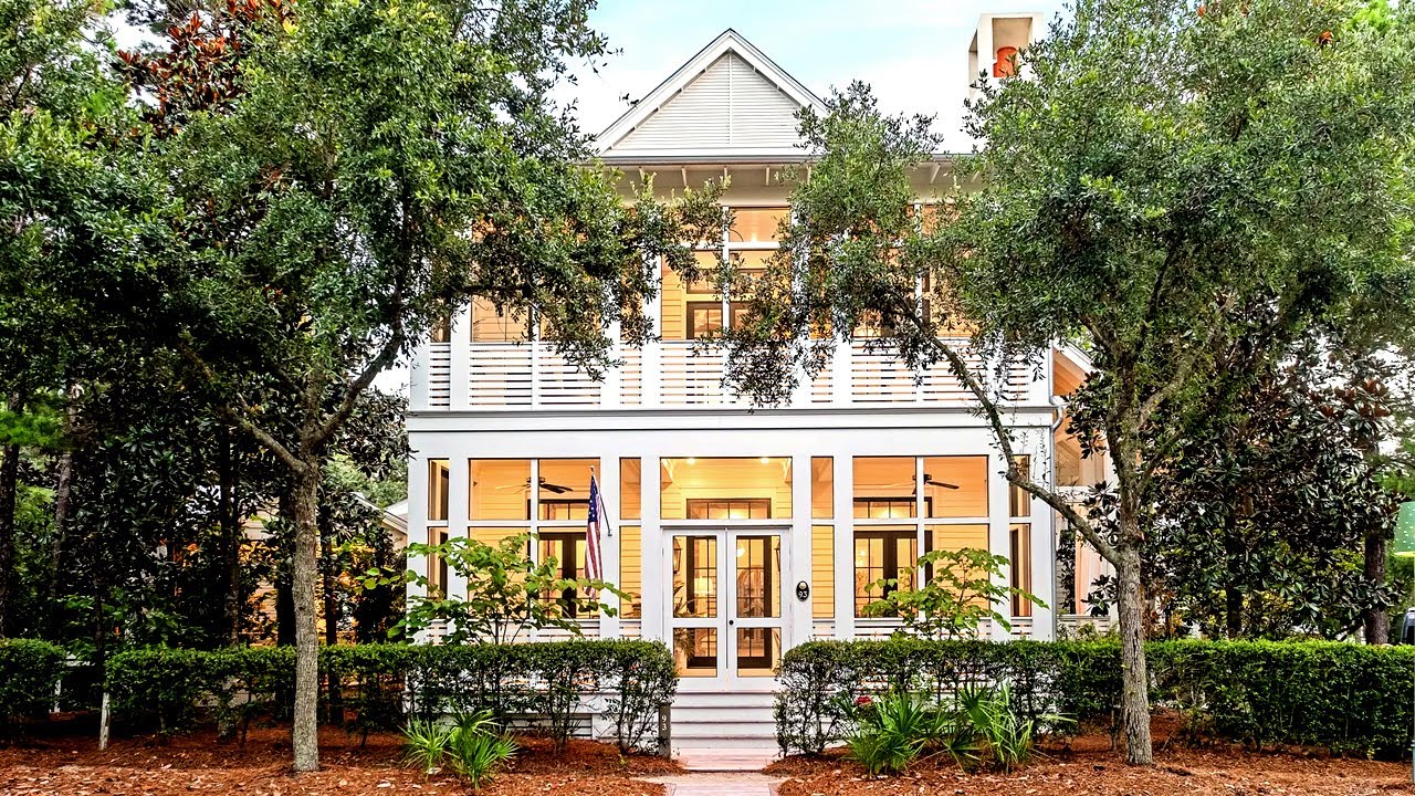 Watercolor Florida Beach House Tour - Luxury Living in Santa Rosa Beach