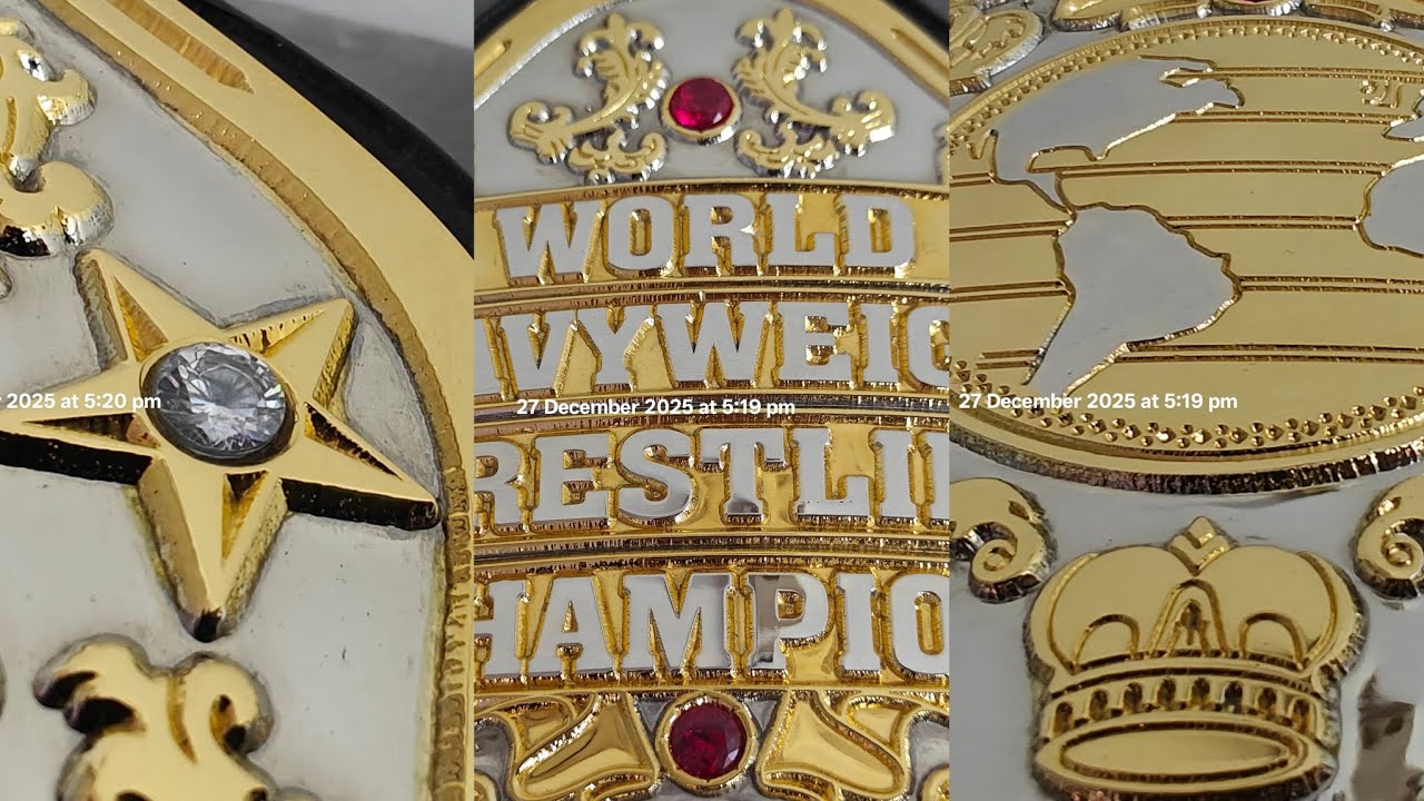 VEGAS BIG GOLD | 4.2MM CS AUTOMATED ZINC ACID ETCHED BELT | CUBIC ZIRCONIA STONES 
