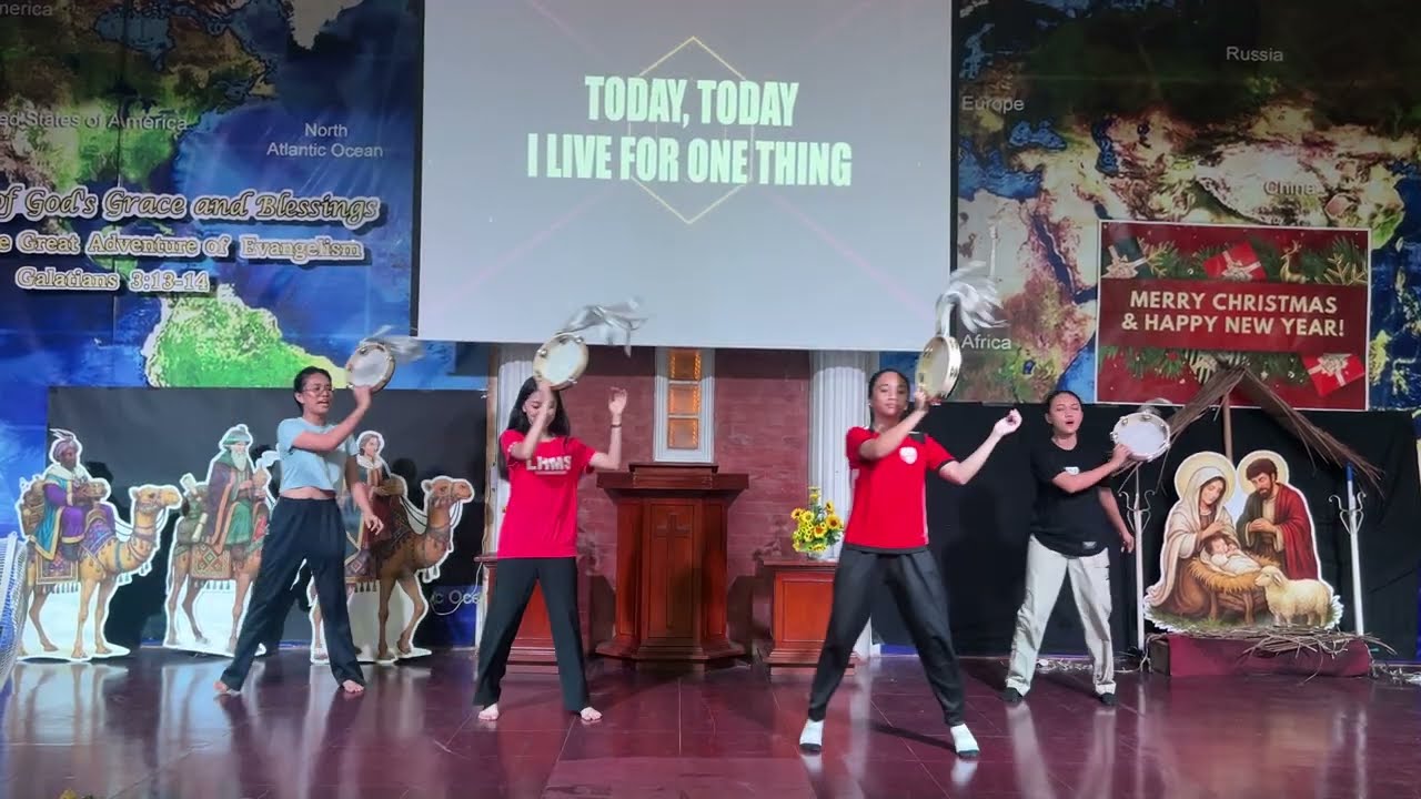 Time Has Come (Hillsong) - Tambourine Dance Practice