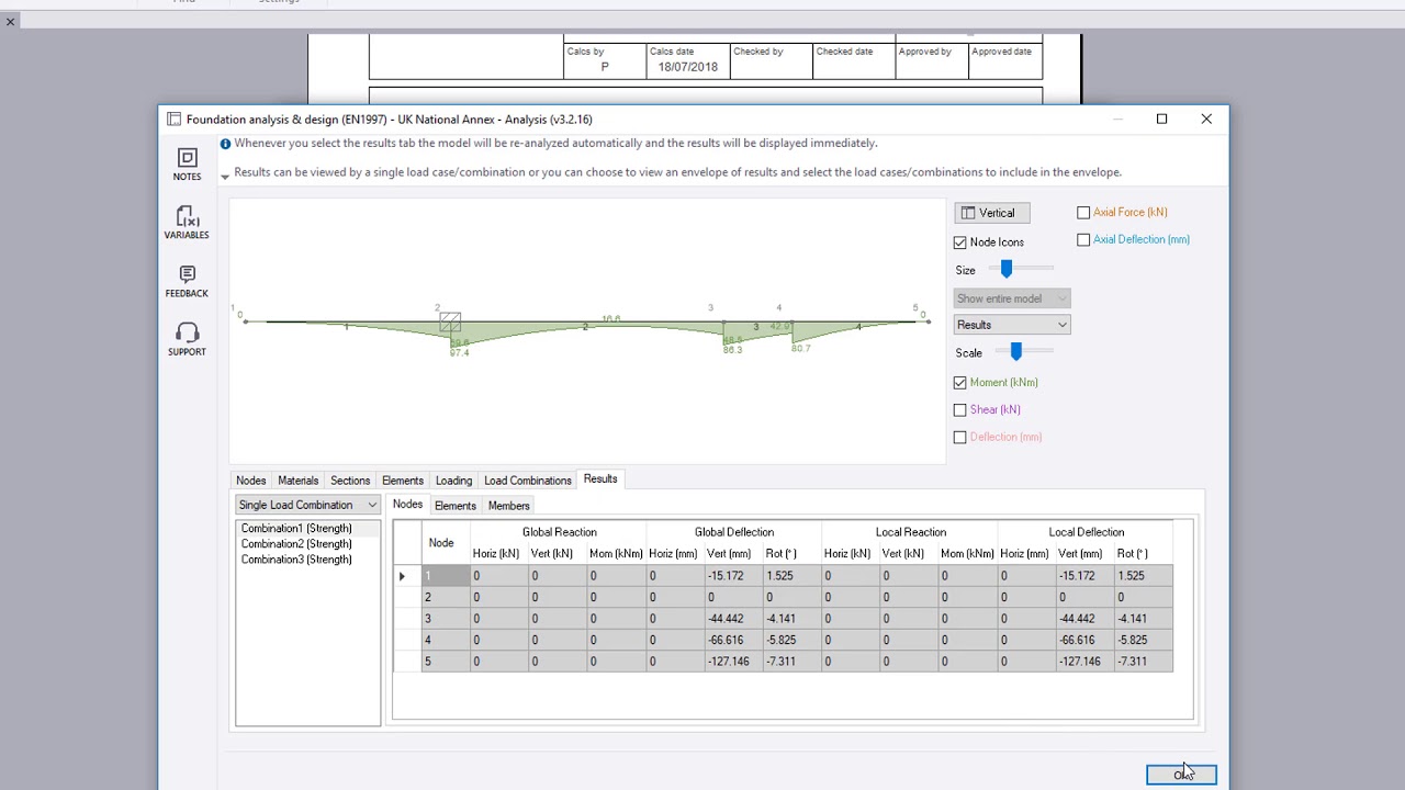 Foundation analysis and design (EN1992/EN1997)