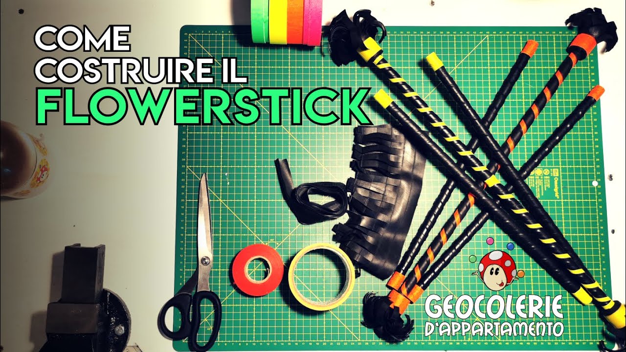 TUTORIAL COSTRUZIONE FLOWERSTICK || Geocolerie d'appartamento
