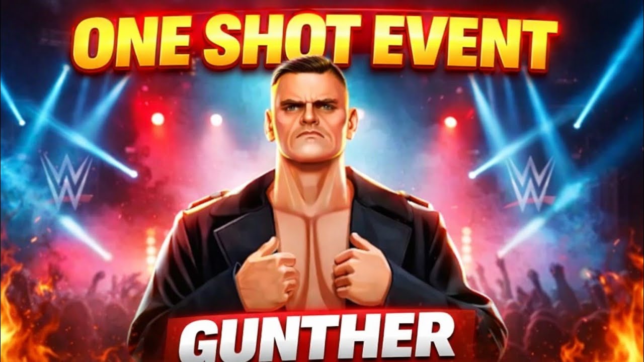 🔥 Rey Mysterio vs Gunther One Shot Event Gameplay | The Ring General | Career Killer Is Here 🔥