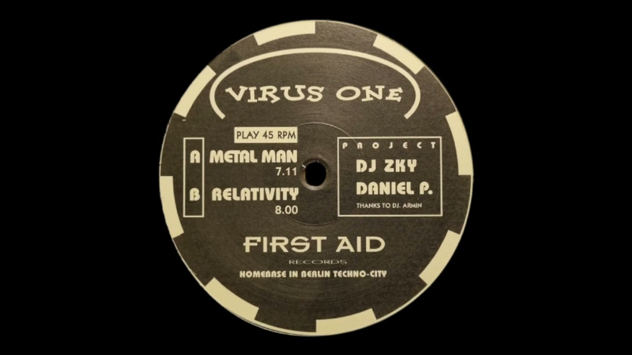 Virus One - Metal Man [First Aid Records]