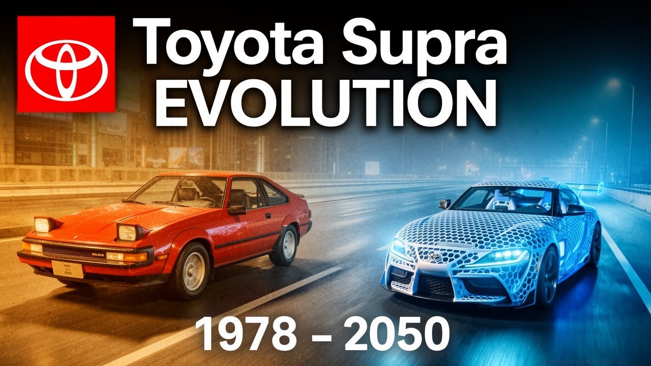 Прощай, легенда: эволюция Toyota Supra 1978–2050