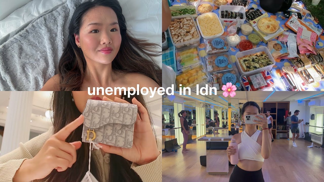 Unemployed Vlog | solo date, farmer j, dior shopping, hyde park picnic 🌸✨🥗