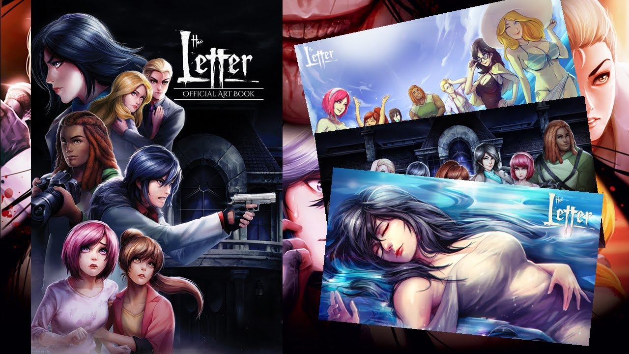 The Letter Horror Visual Novel Official Artbook & Wallpapper