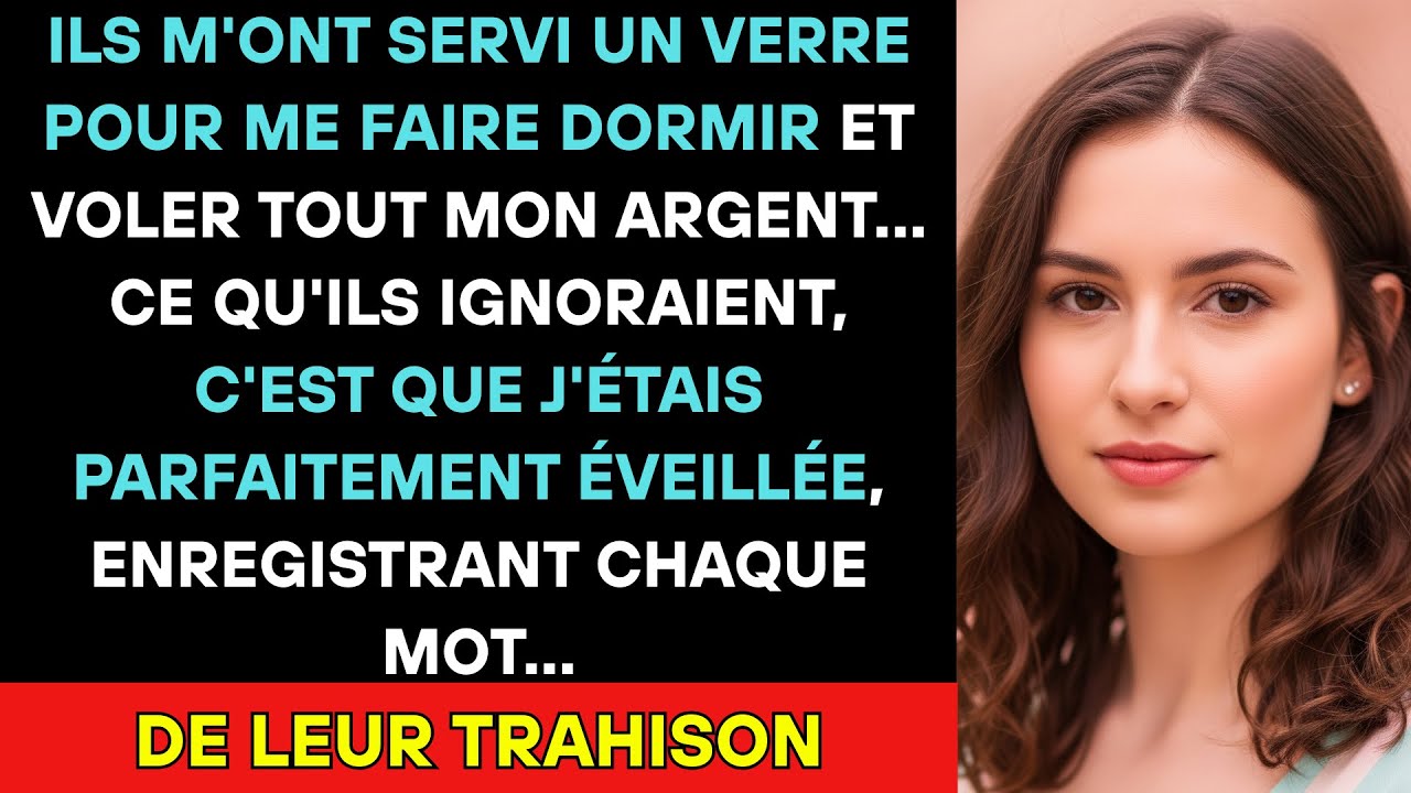 Ma Propre Famille M'a Droguée Pour Voler Mes Économies. Mais Ils Ignoraient Que Mon Téléphone...
