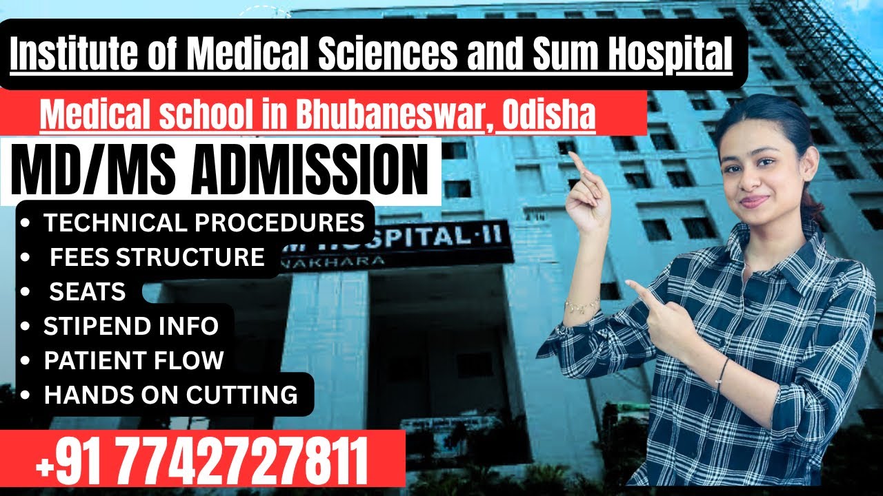 NEET PG 2025 SUM Medical College Bhubaneswar | MD/MS ADMISSION FEE and STIPEND Cut-off Campus Review