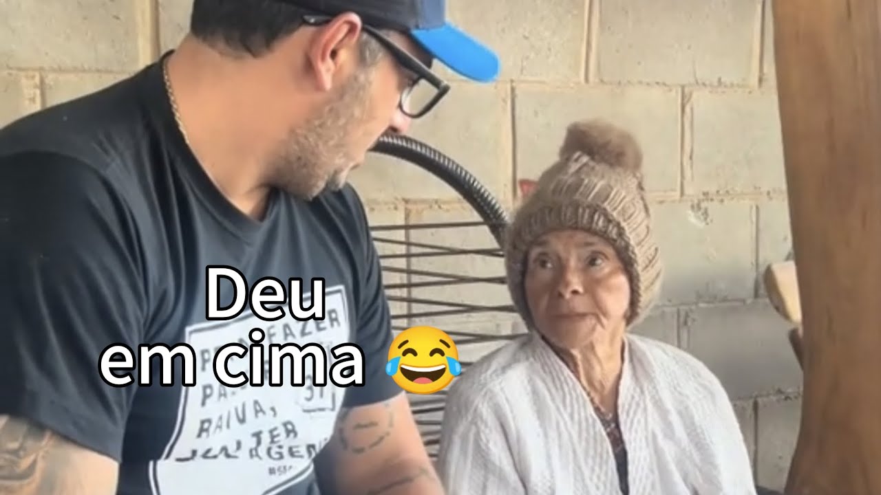 Vovó deu em cima do namorado da influenciadora 😂