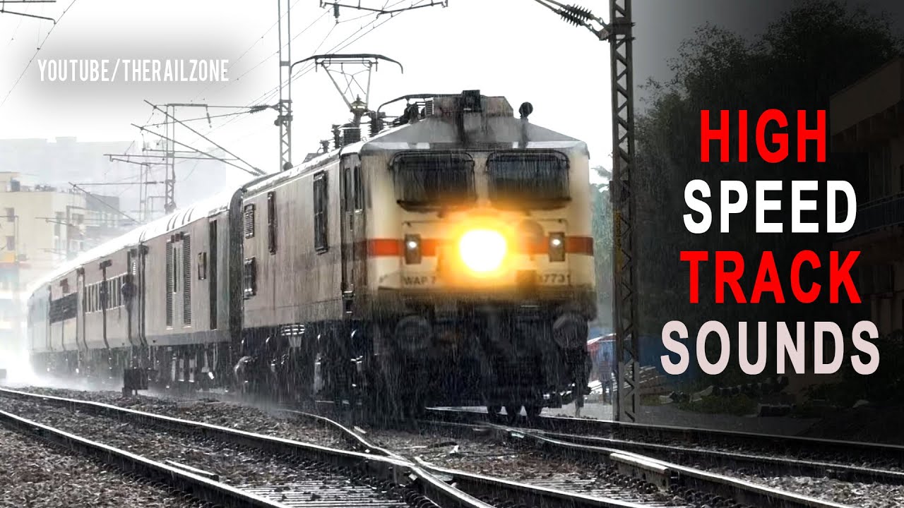 11 in 1 Anga Express l High Speed Train Videos ❤️&zwj;🔥 Track Sounds | 130 KPH   