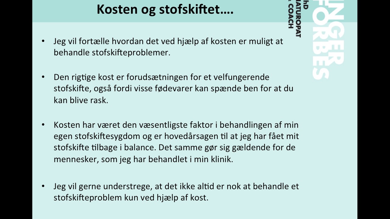 Klip fra foredraget 