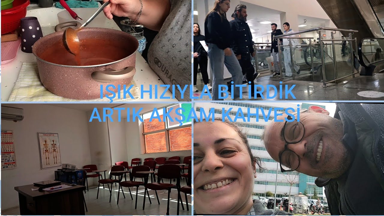 SRC KURSU SINAVI√ELİNE BİR TENCERE TARHANA VERDİM√HEYET İÇİN HASTANEDEYİZ√BELİMİ TAM GEÇİRDİM DERKEN