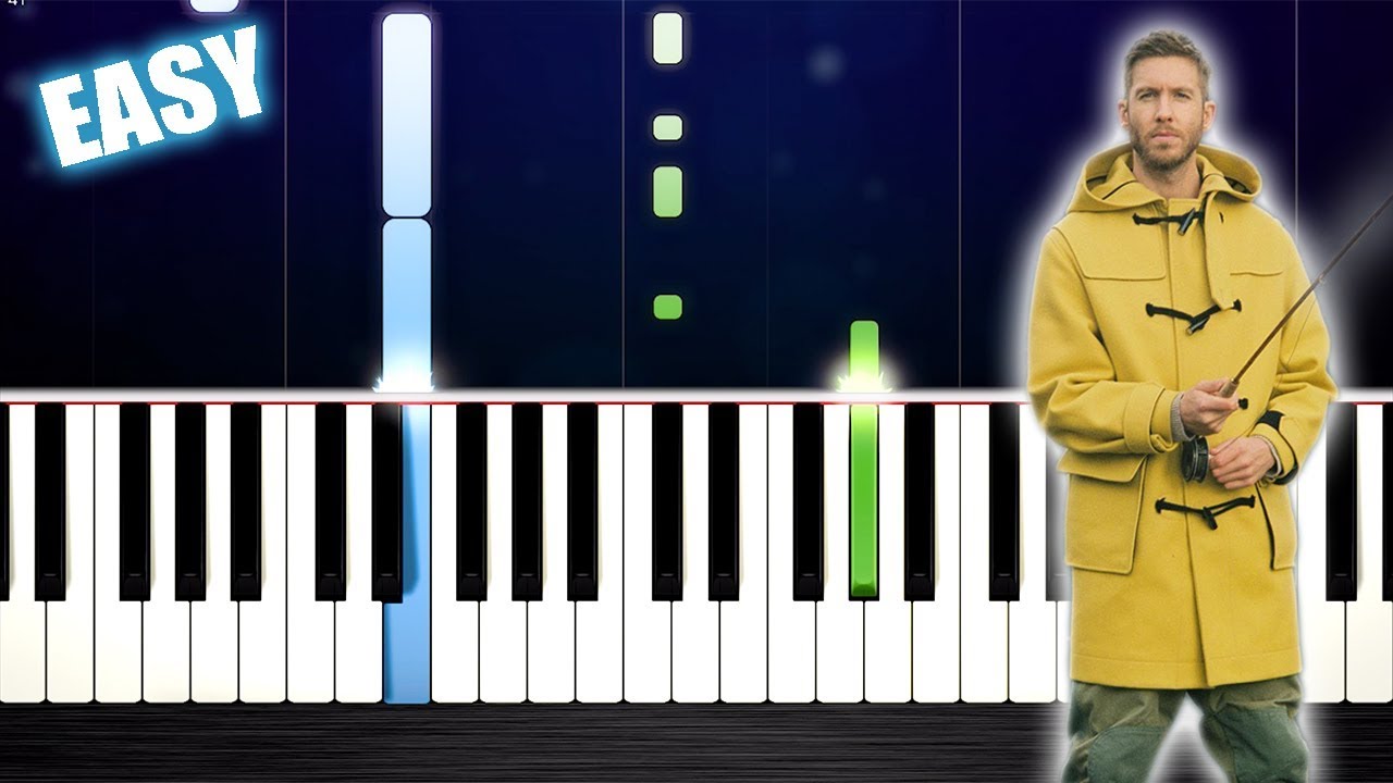 Calvin Harris, Rag'n'Bone Man - Giant - EASY Piano Tutorial by PlutaX