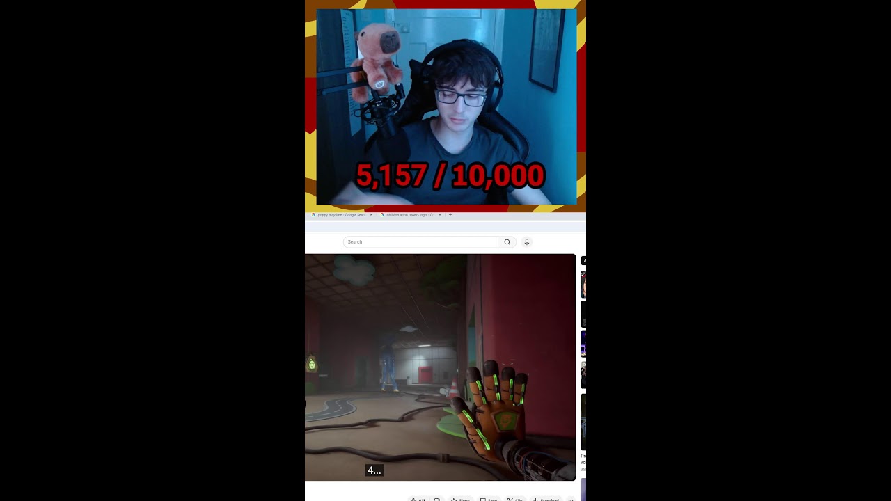 Poppy Playtime Chapter 5 Trailer #shorts  🔴LIVE🔴