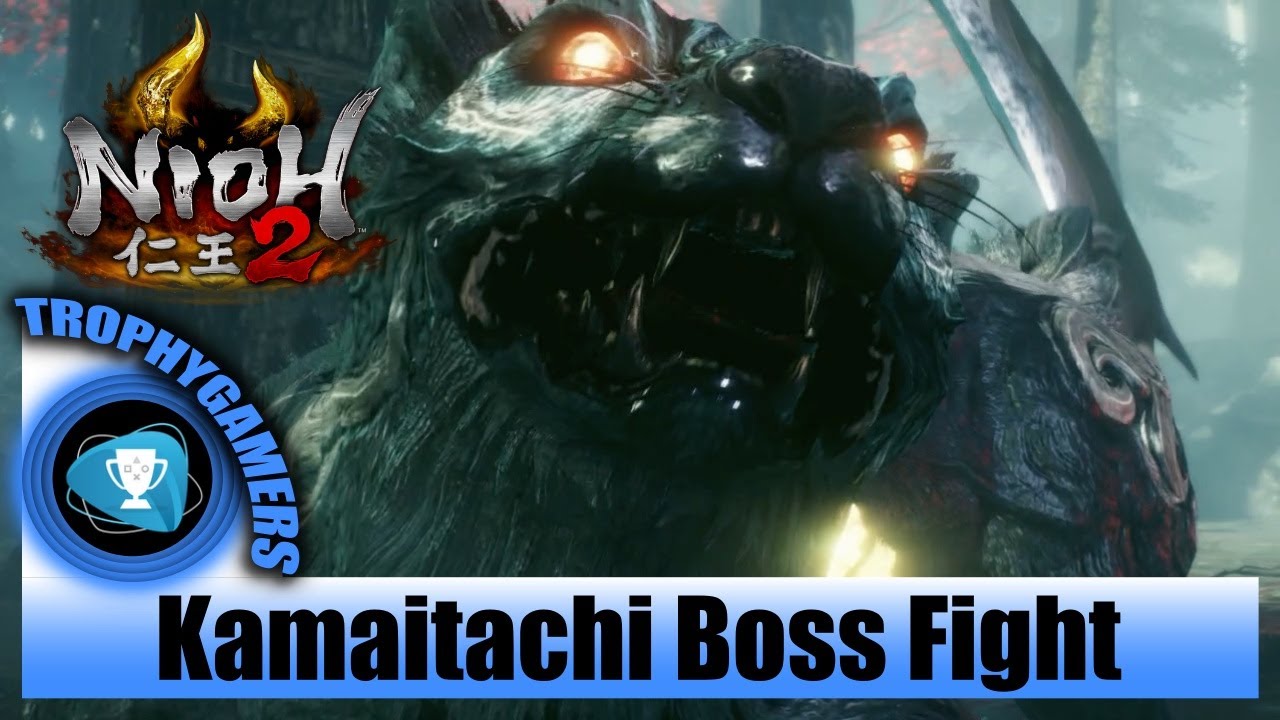 Nioh 2 - Kamaitachi Boss Fight Battle Gameplay